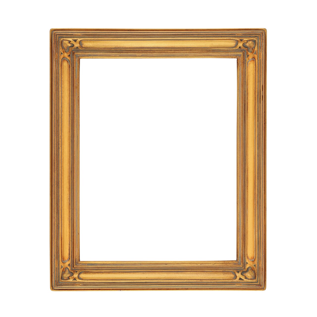 Museum Collection Gothic Ornate Picture Frame - Gold - Closed Corner High-End Antique Style Frames for Canvas Paintings, Open Back, No Glass or Backing